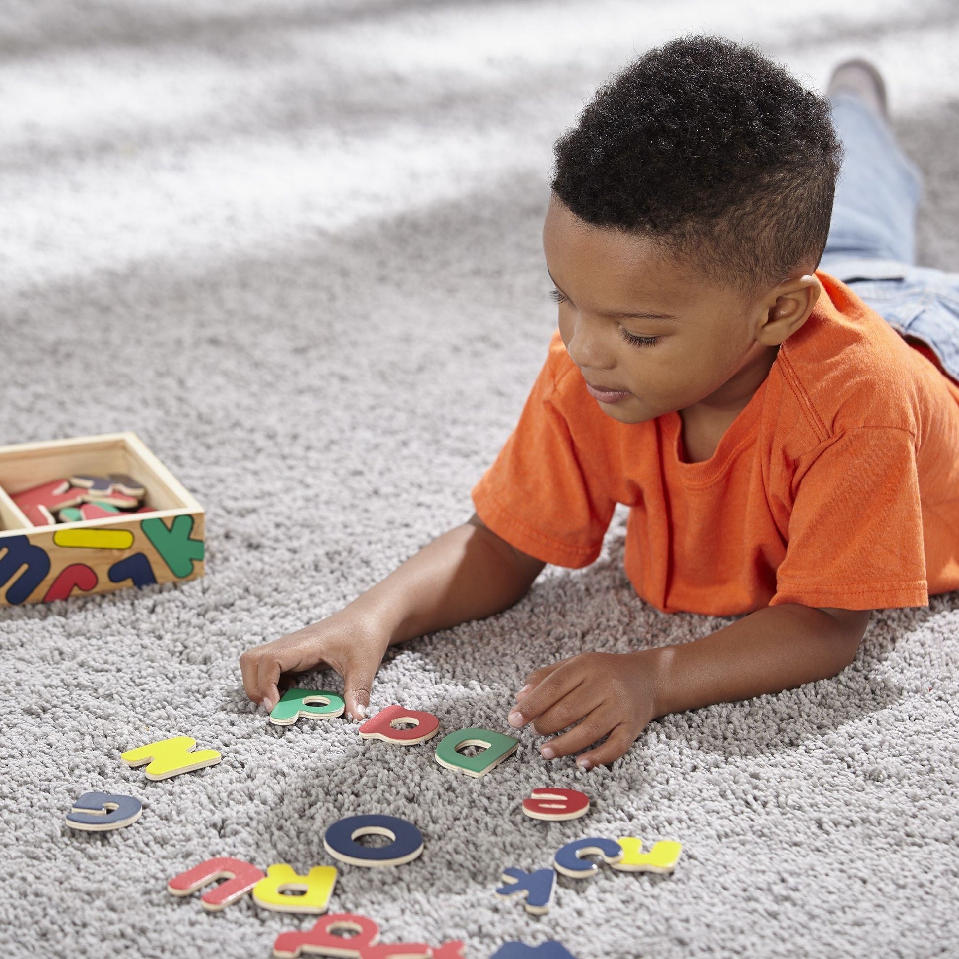 Magnetic Wooden Letters Melissa and Doug 