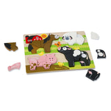 Chunky Jigsaw Puzzle - Farm Animals Melissa and Doug 