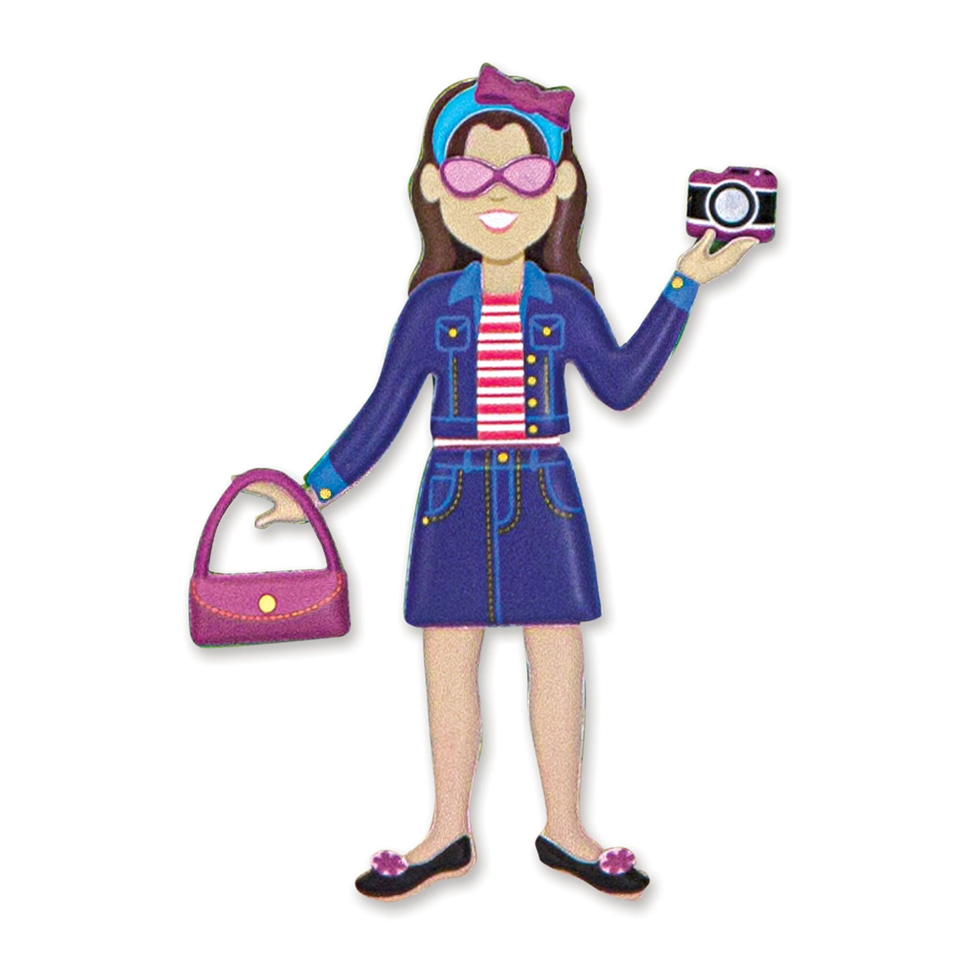 Reusable Puffy Stickers - Dress-Up Melissa and Doug 
