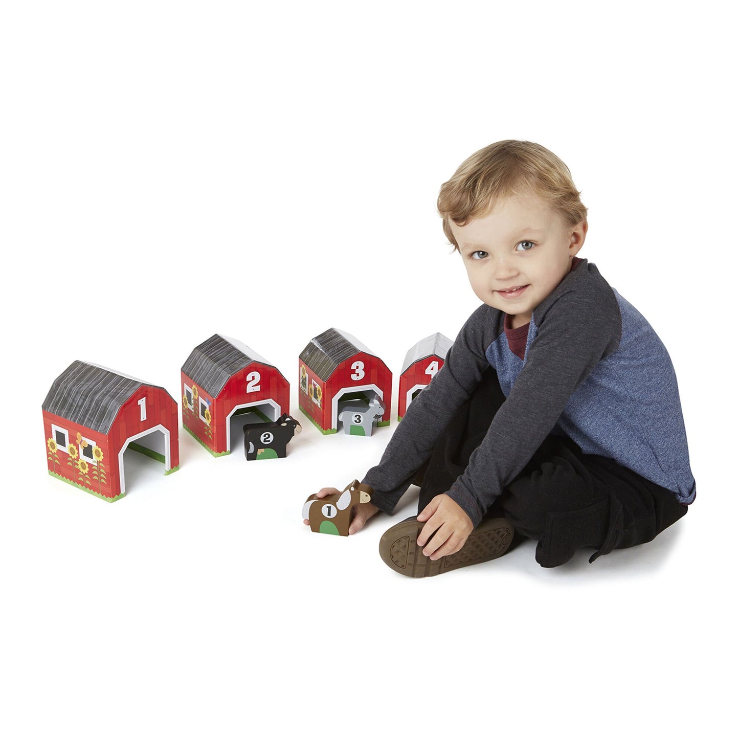 Nesting & Sorting Barns & Animals Melissa and Doug 