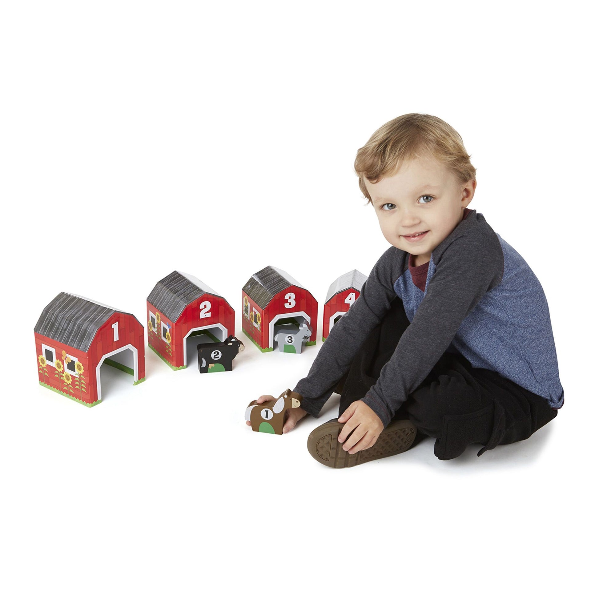Nesting & Sorting Barns & Animals Melissa and Doug 