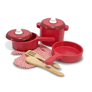 Play Kitchen Accessory Set - Pot & Pans Toy Melissa and Doug 