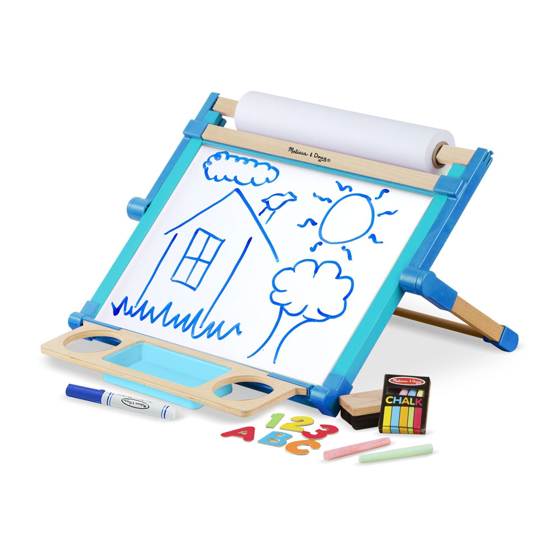 Wooden Double-Sided Tabletop Easel Melissa and Doug 