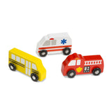 Wooden Town Vehicles Melissa and Doug 