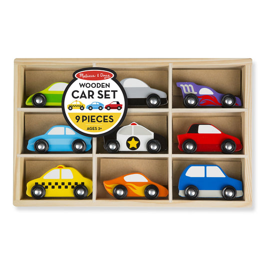 Wooden Car Set Melissa and Doug 