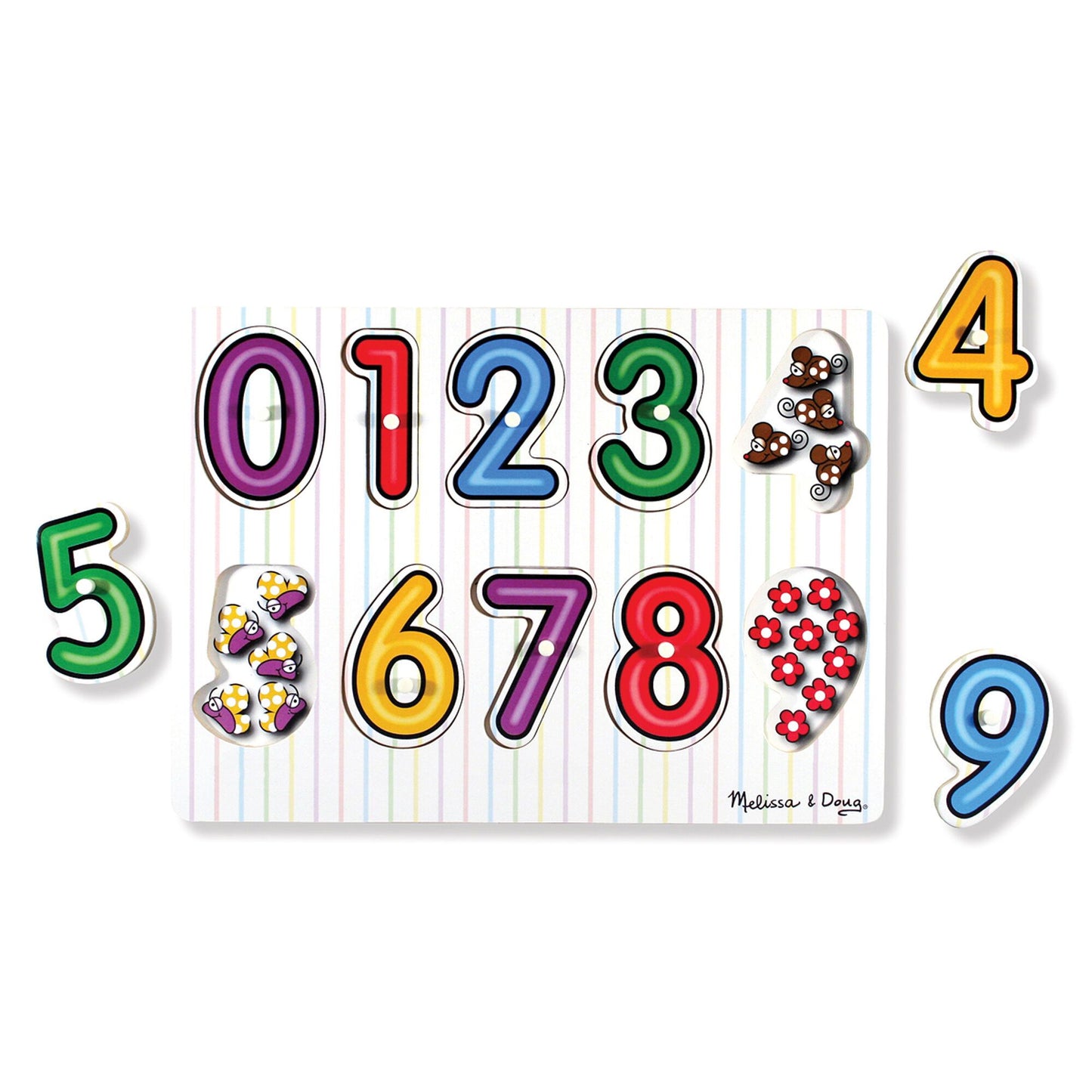 See-Inside Numbers Peg Melissa and Doug 