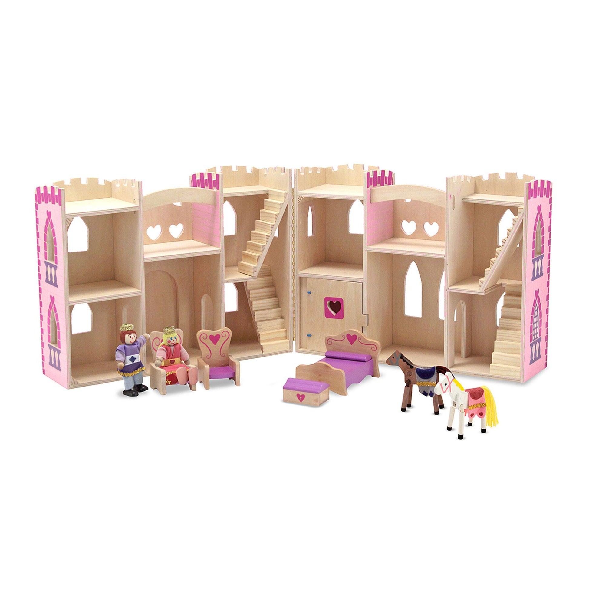 Fold & Go Princess Castle Melissa and Doug 