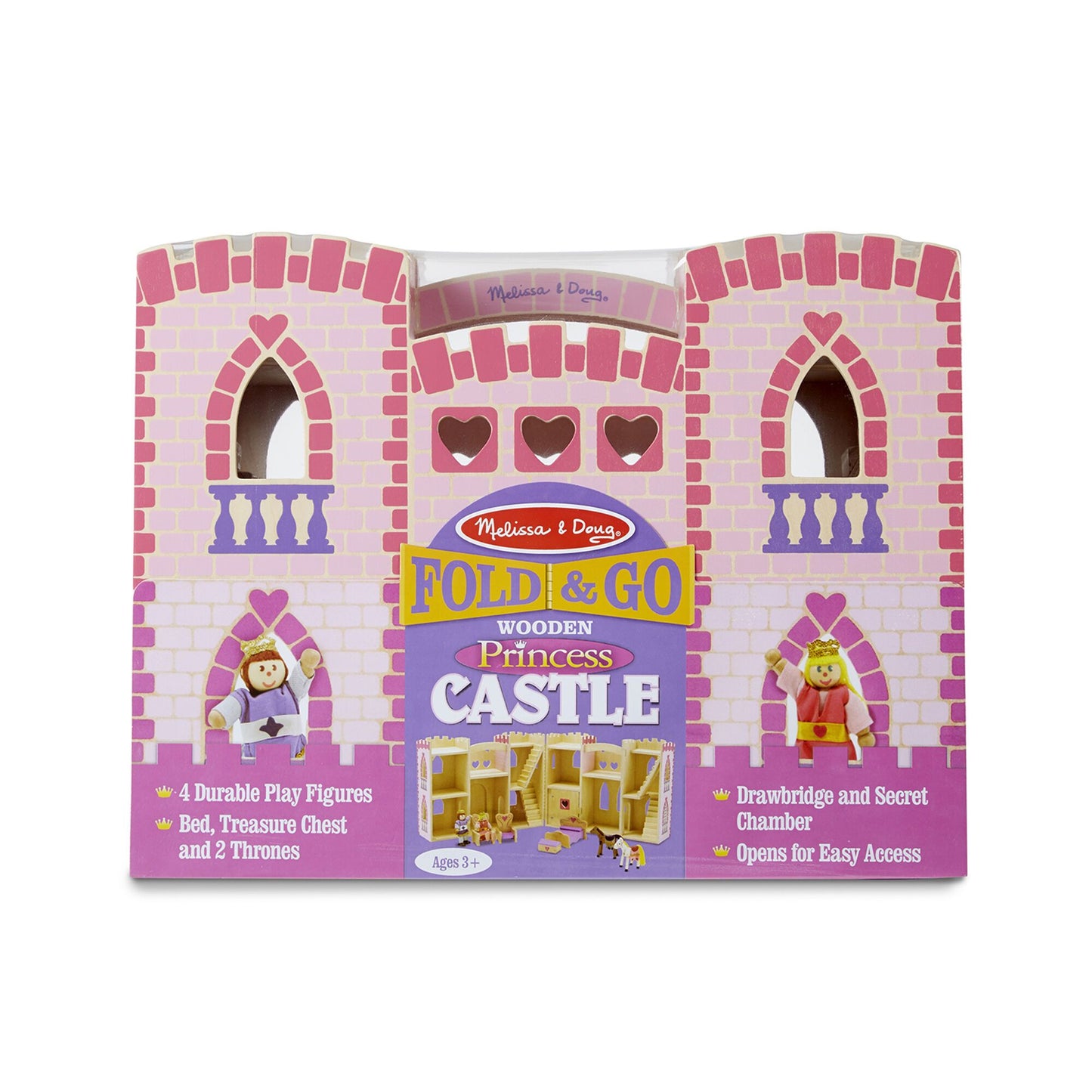 Fold & Go Princess Castle Melissa and Doug 