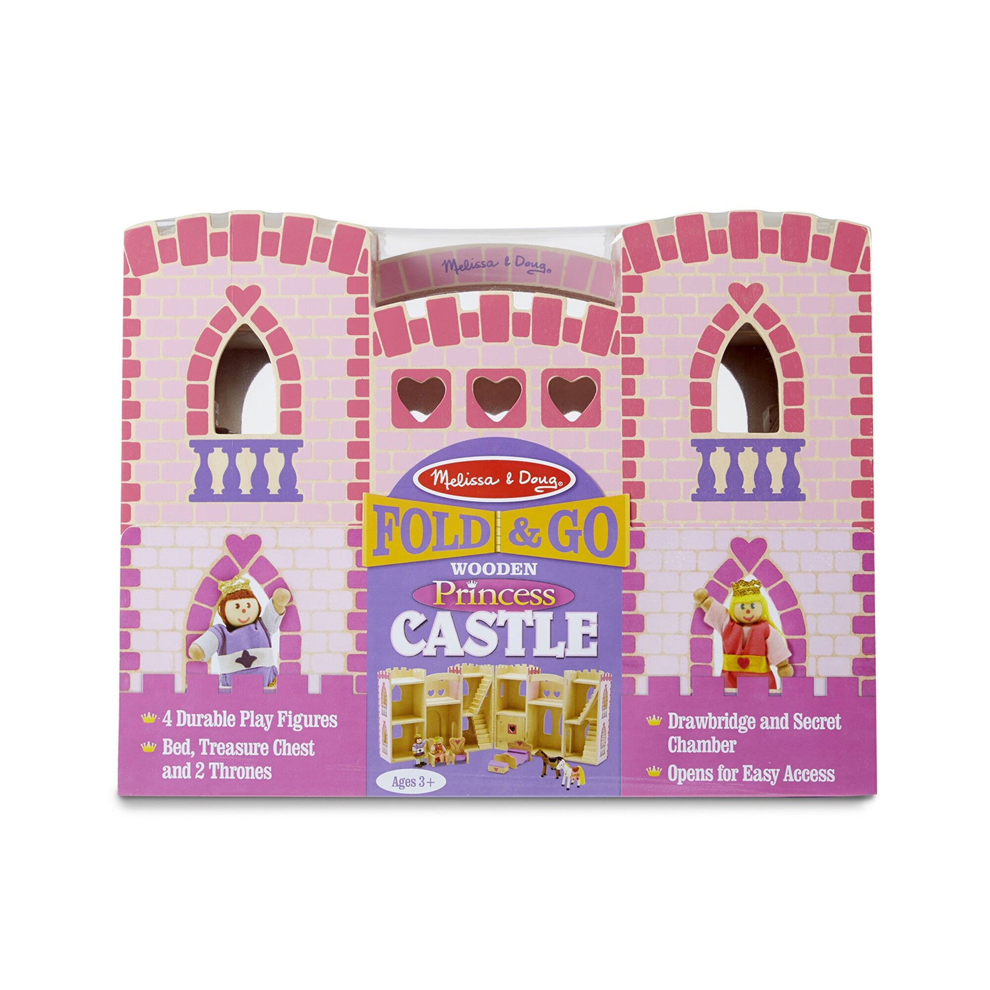 Fold & Go Princess Castle Melissa and Doug 