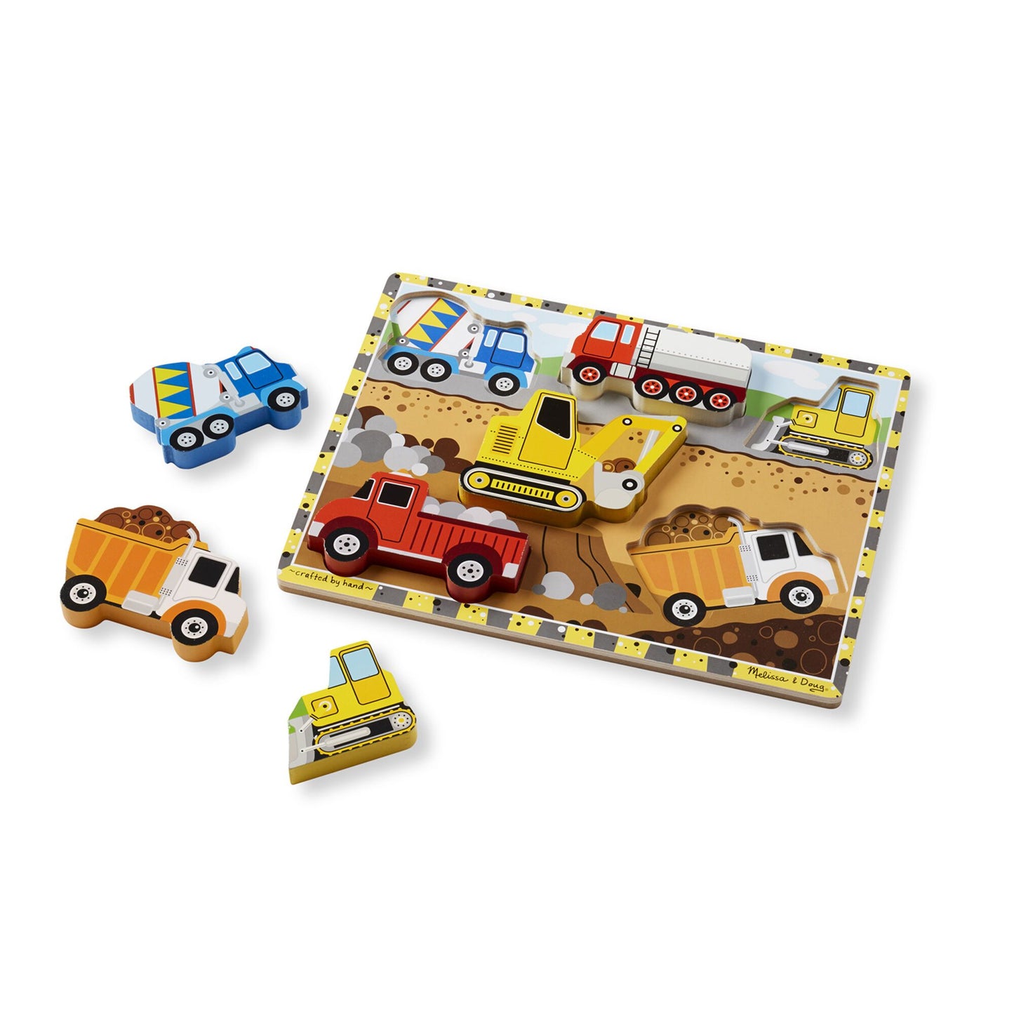 Construction Chunky Puzzle Melissa and Doug 