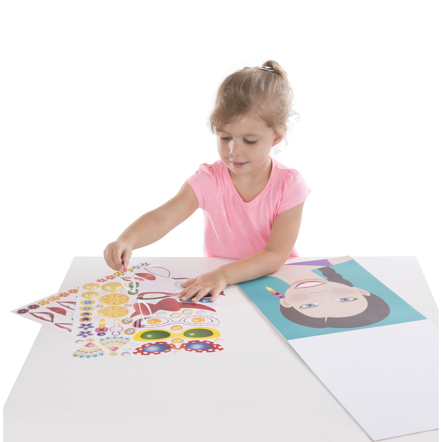 Make-a-Face Sticker Pad Melissa and Doug 