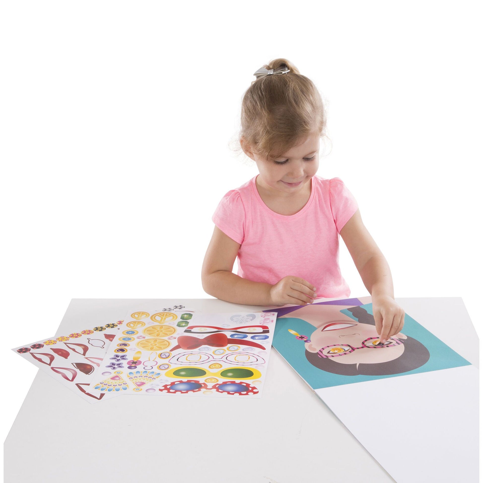 Make-a-Face Sticker Pad Melissa and Doug 