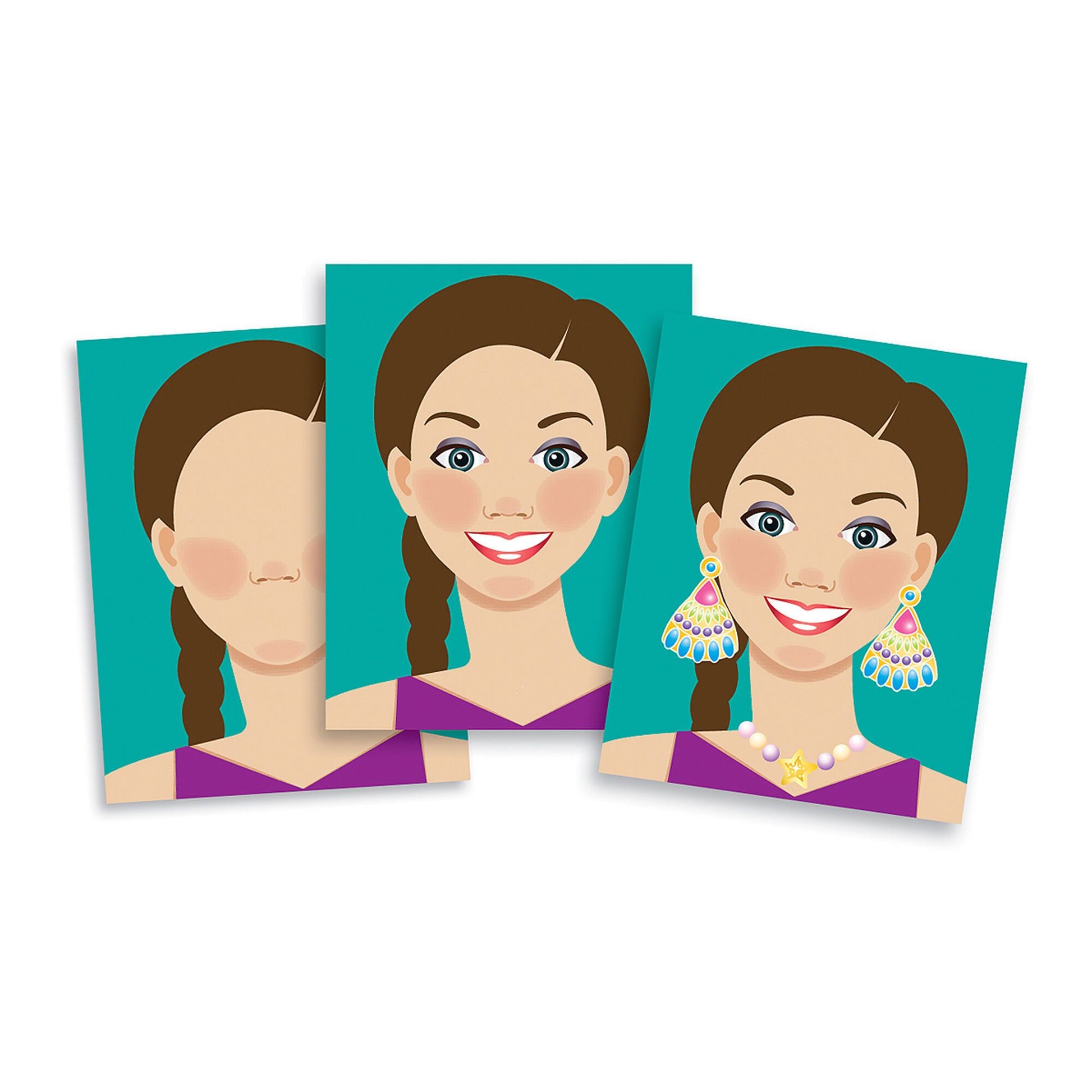 Make-a-Face Sticker Pad Melissa and Doug 