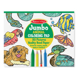 Jumbo Colouring Pad - Animals Melissa and Doug 