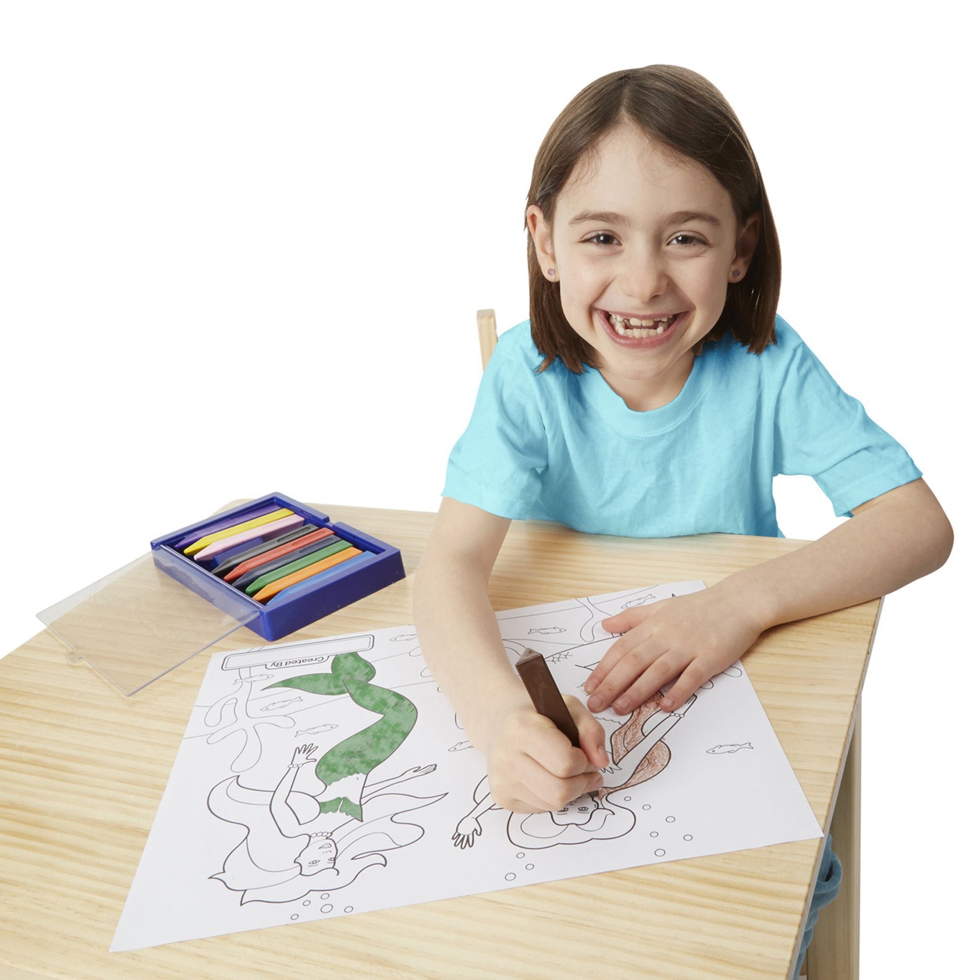 Jumbo Colouring Pad - Pink Melissa and Doug 