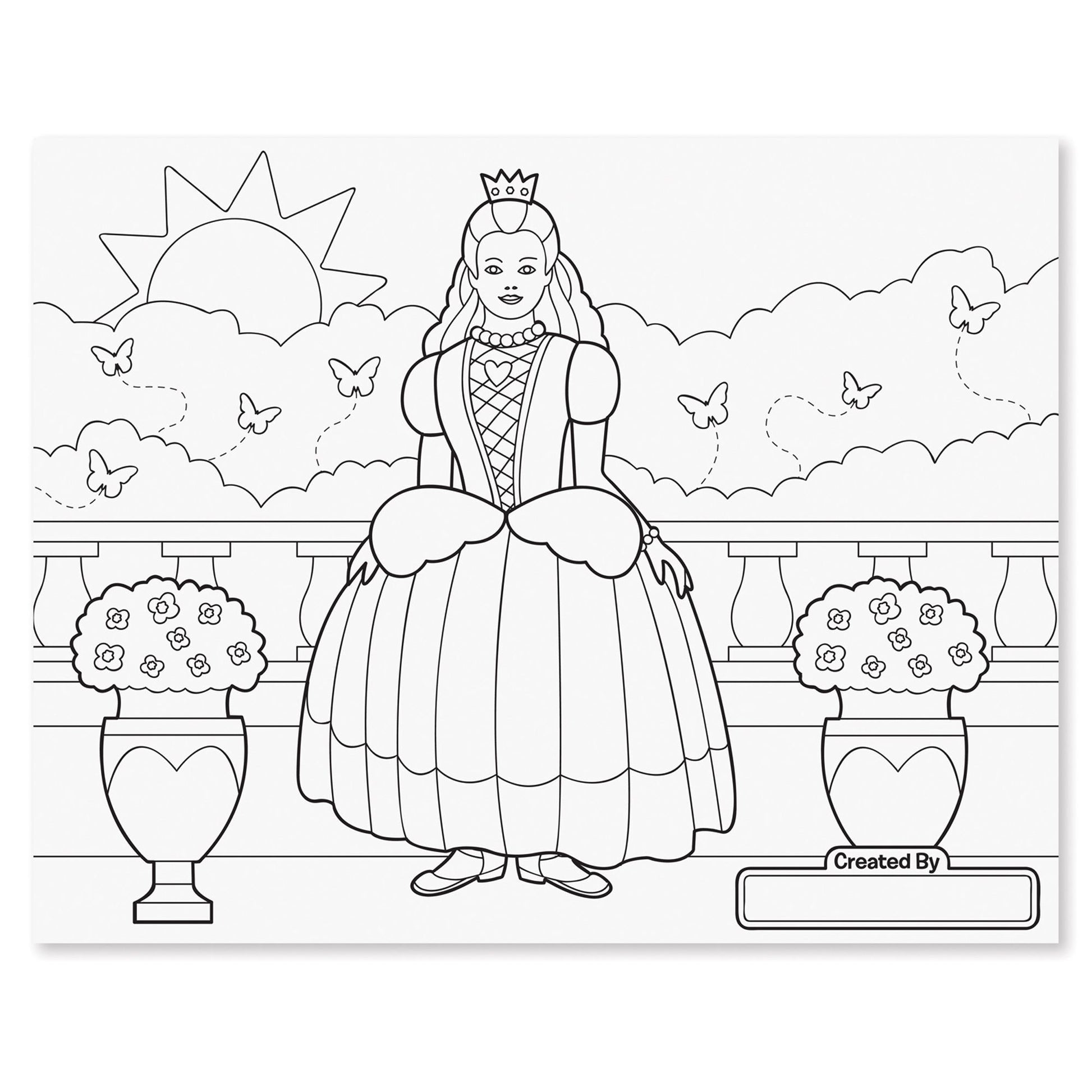 Jumbo Colouring Pad - Pink Melissa and Doug 
