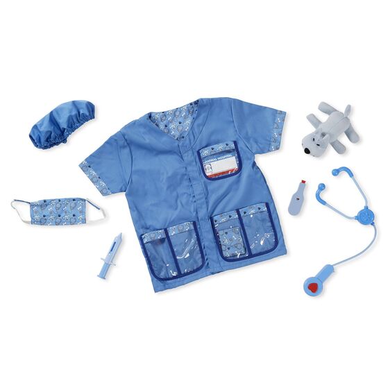 Veterinarian Role Play Costume Set Toy Melissa and Doug 
