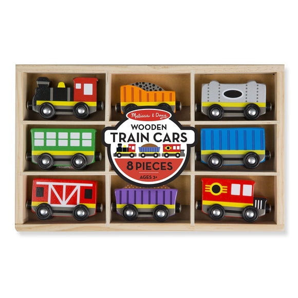 Wooden Train Cars Melissa and Doug 