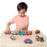 Wooden Train Cars Melissa and Doug 