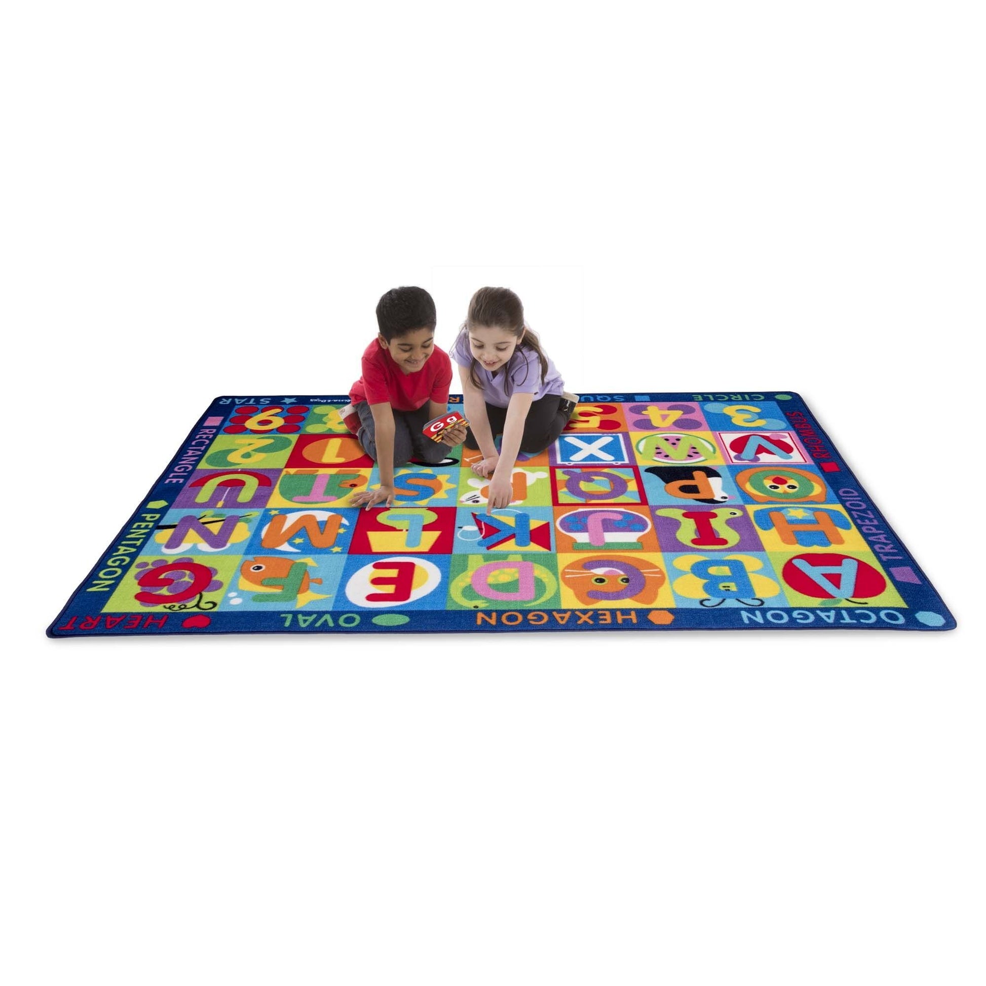 Jumbo ABC & 123 Rug Melissa and Doug 