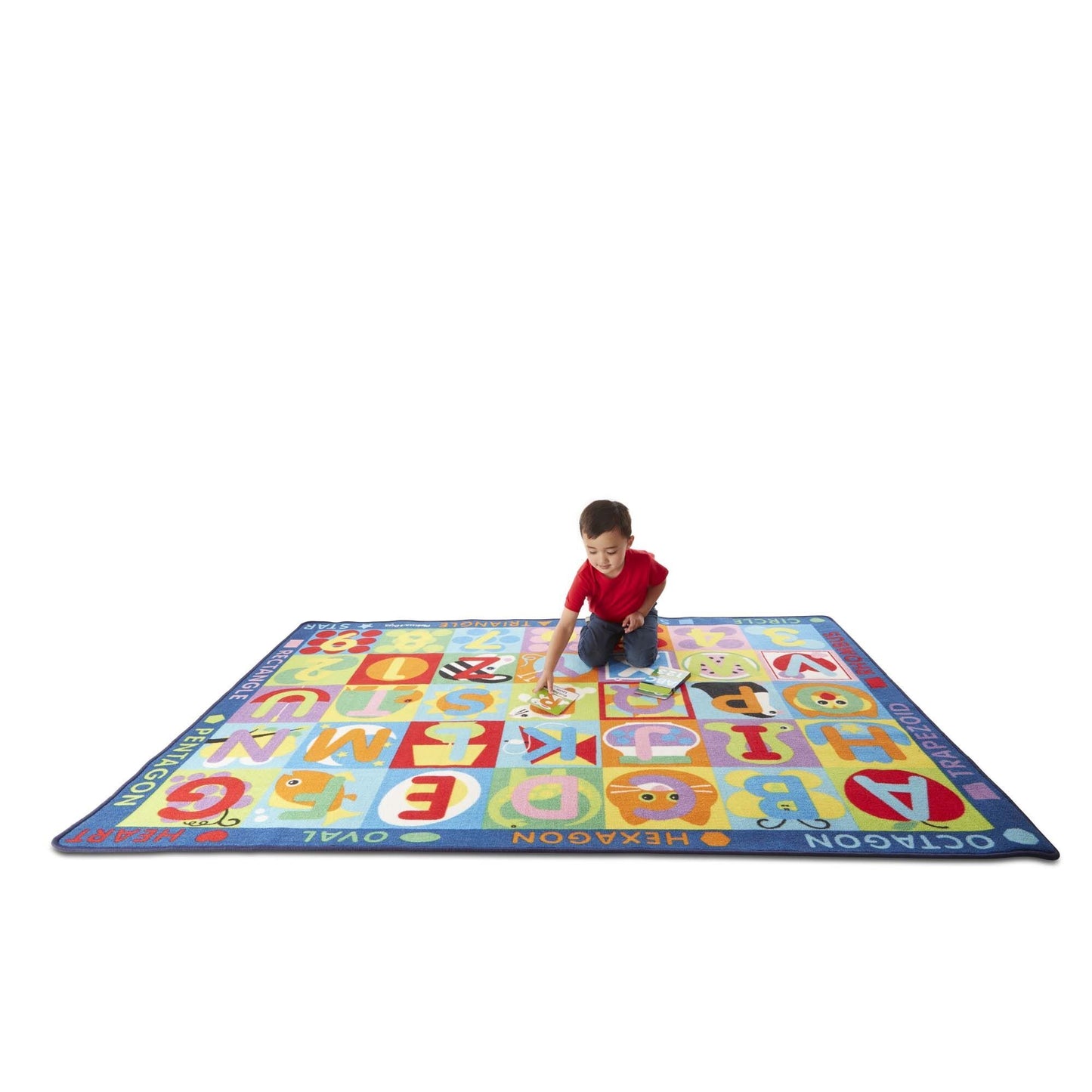 Jumbo ABC & 123 Rug Melissa and Doug 
