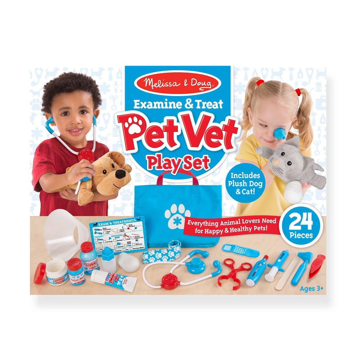 Pet Vet Play Set - Examine & Treat Melissa and Doug 