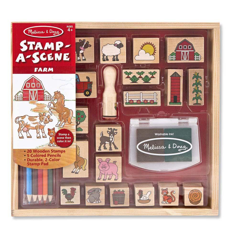 Stamp A Scene Farm Melissa and Doug 