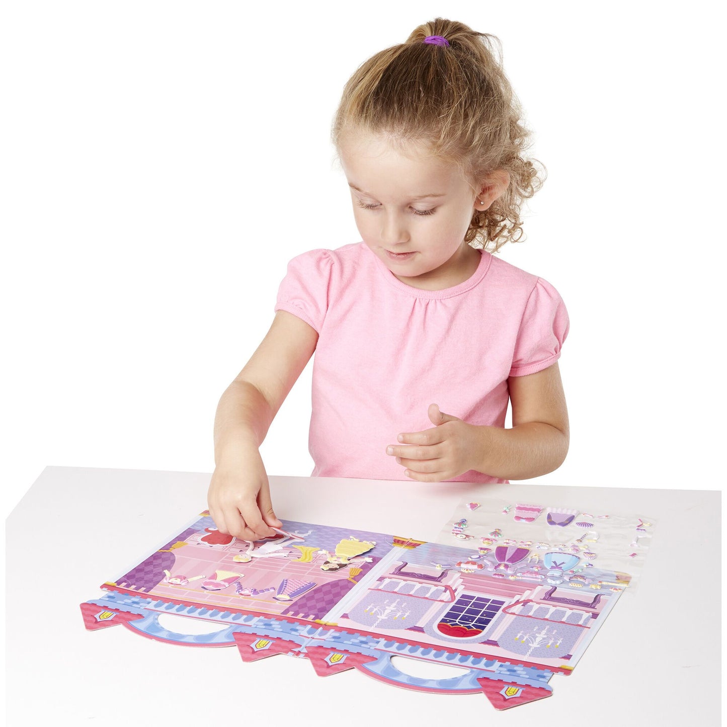 Reusable Puffy Stickers - Princess Melissa and Doug 