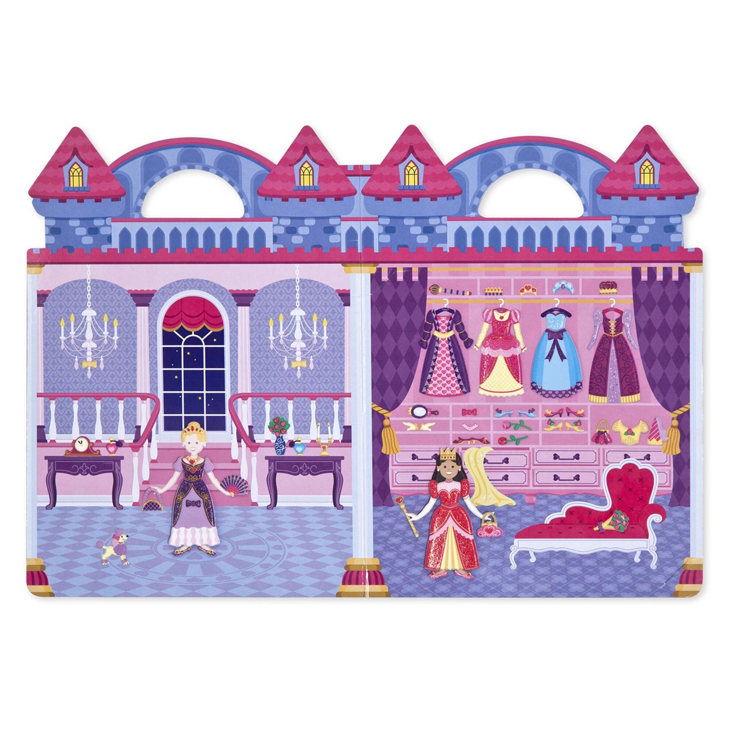 Reusable Puffy Stickers - Princess Melissa and Doug 