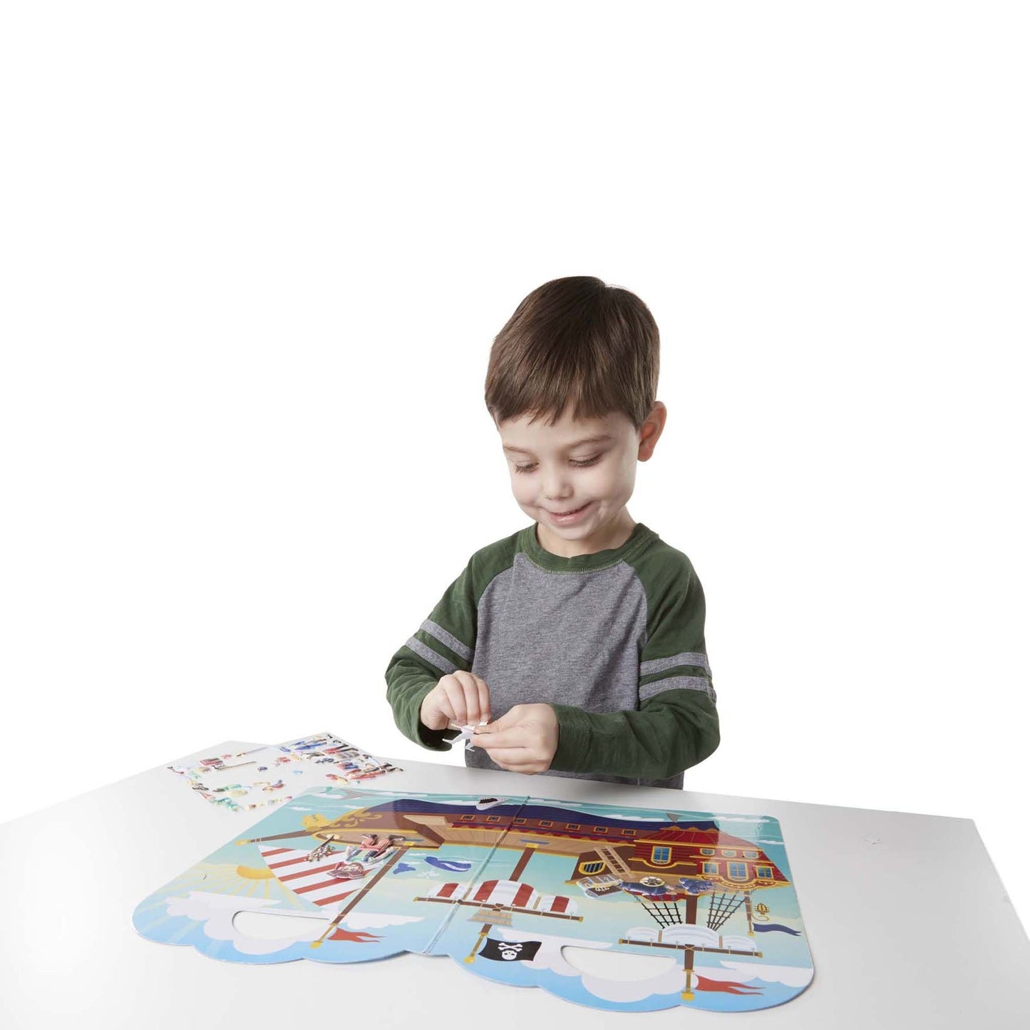 Reusable Puffy Stickers - Pirate Melissa and Doug 