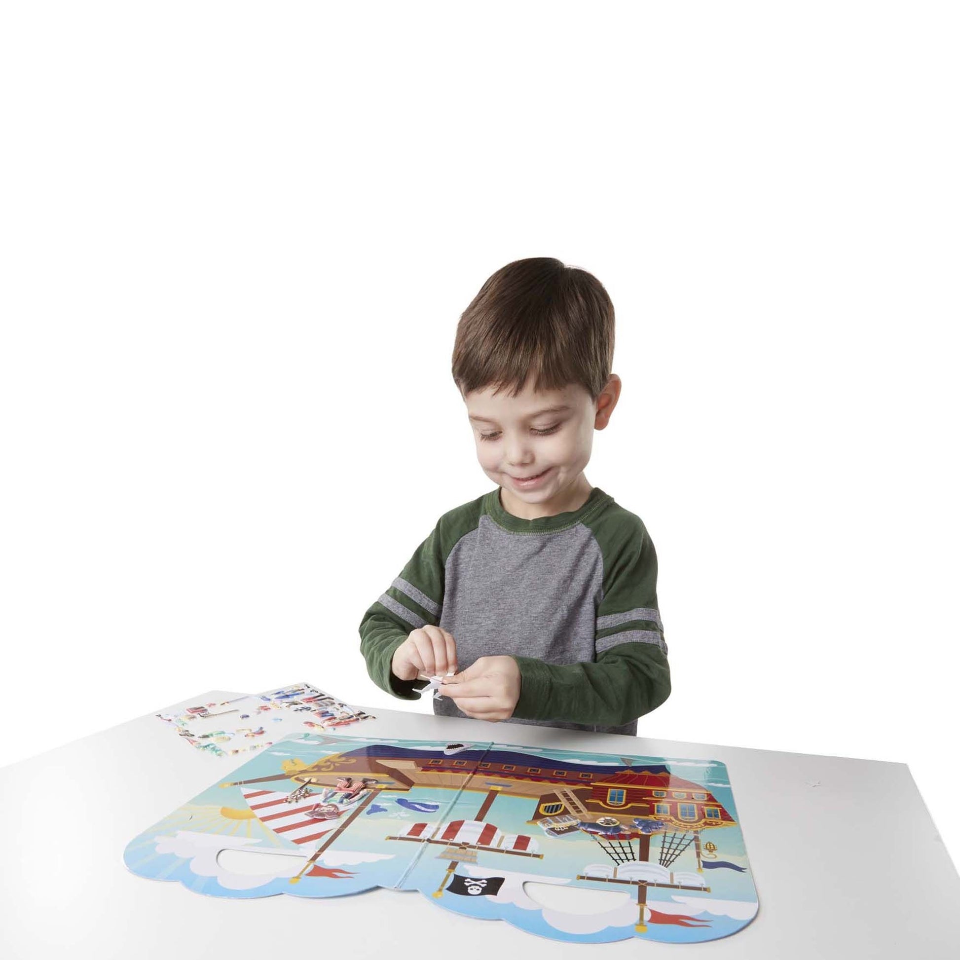 Reusable Puffy Stickers - Pirate Melissa and Doug 