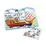 Reusable Puffy Stickers - Pirate Melissa and Doug 