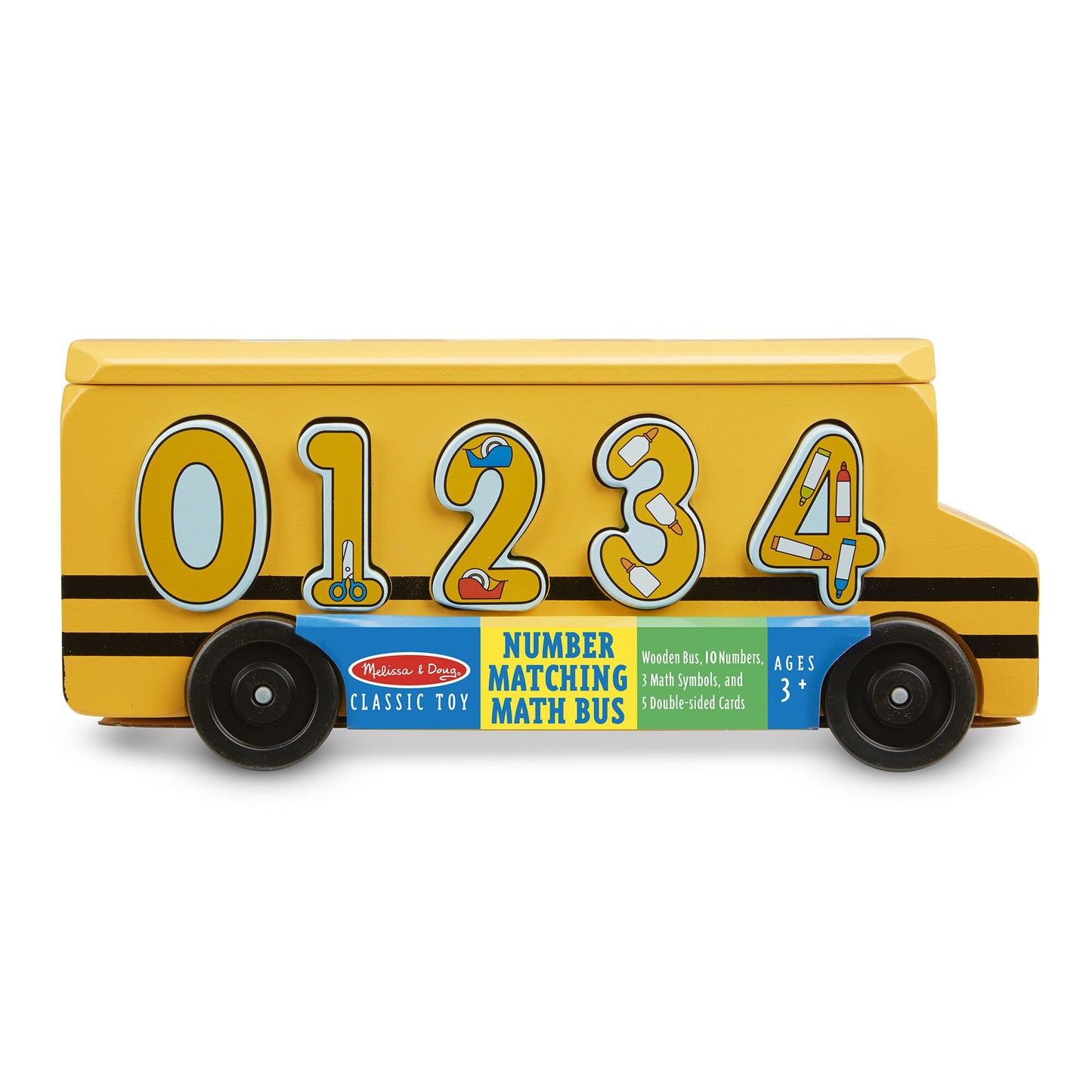 Number Matching Maths Bus Melissa and Doug 
