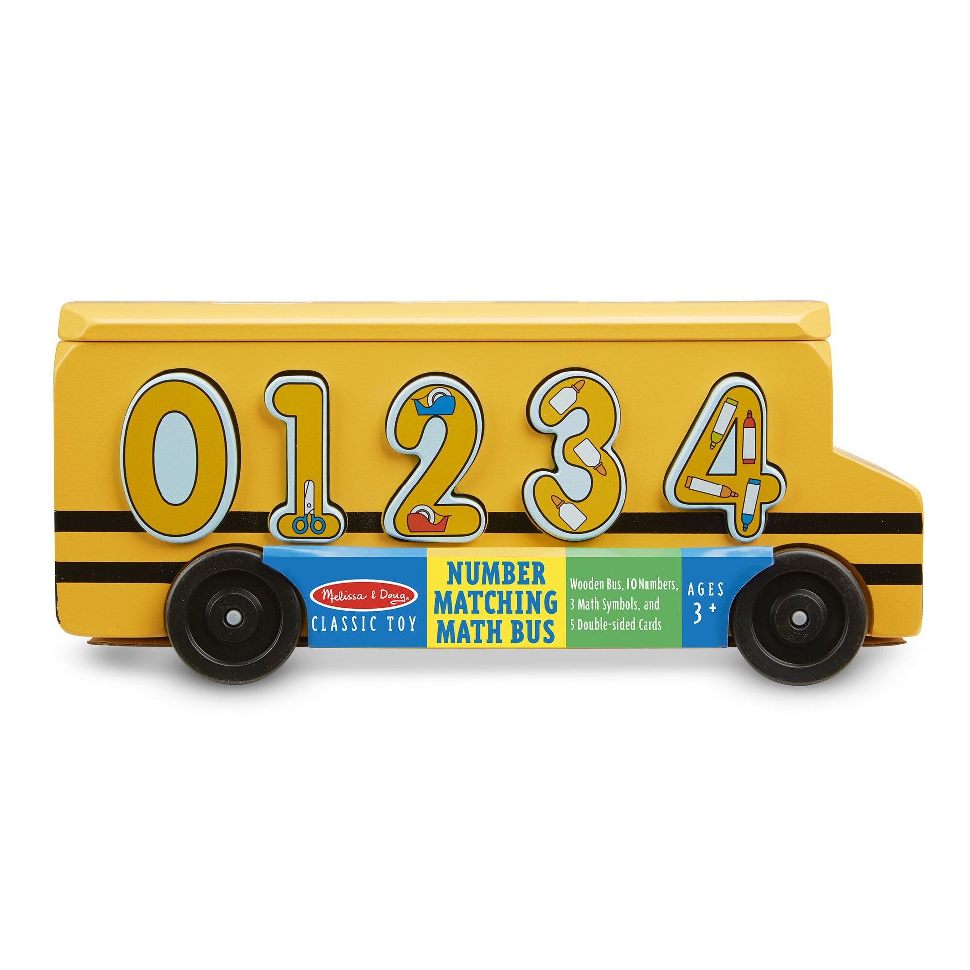 Number Matching Maths Bus Melissa and Doug 