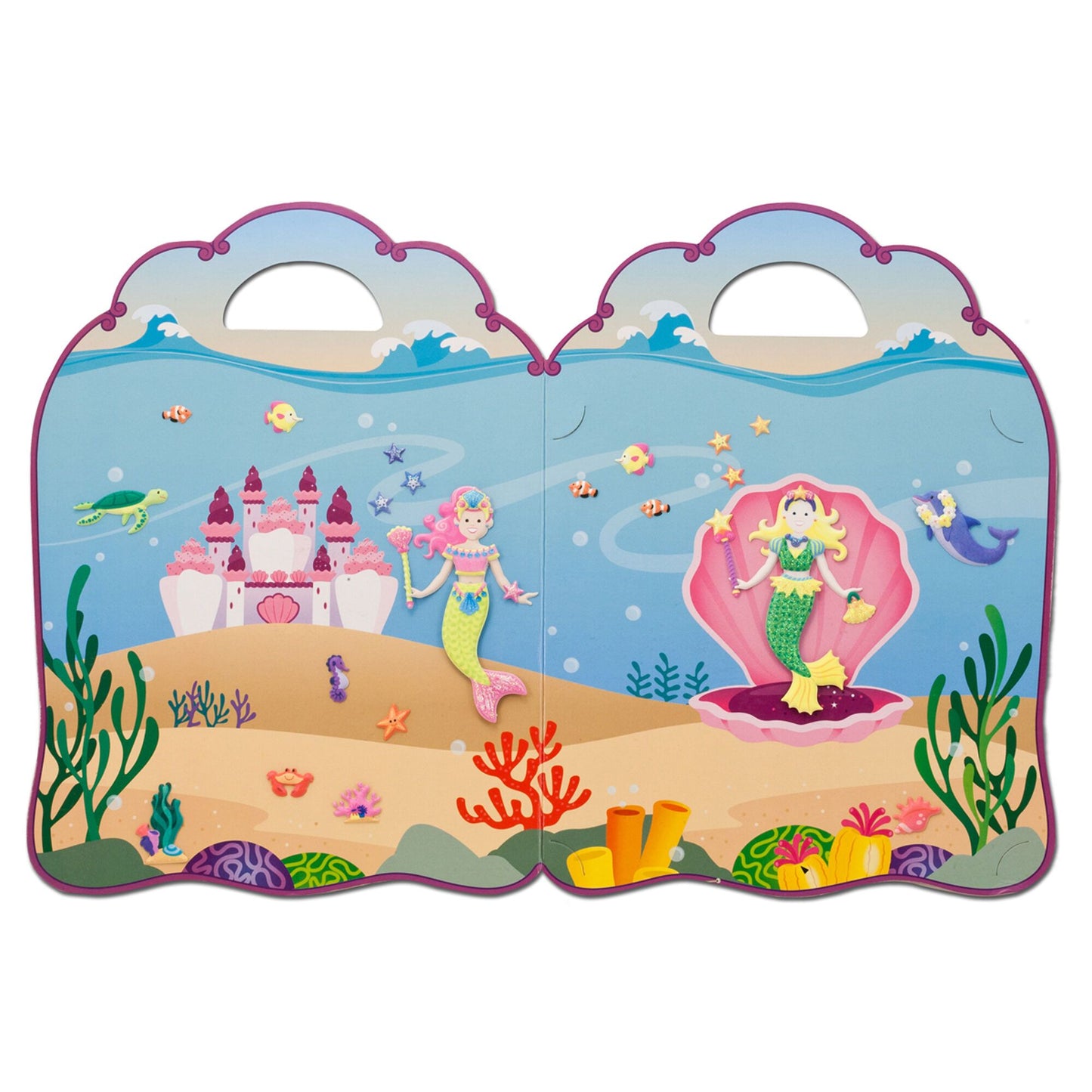 Reusable Puffy Stickers - Mermaid Melissa and Doug 
