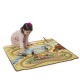 Around the Savanna Safari Rug Melissa and Doug 