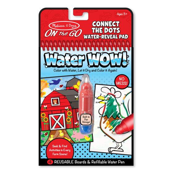 Water Wow! Connect the Dots Farm - On the Go Travel Activity Toy Melissa and Doug 