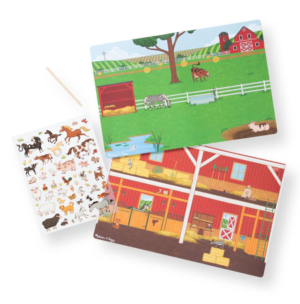 All Transfer Sticker Set - Around the Farm Melissa and Doug 
