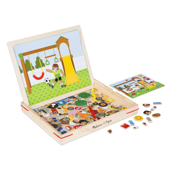 Wooden Magnetic Matching Picture Game Melissa and Doug 