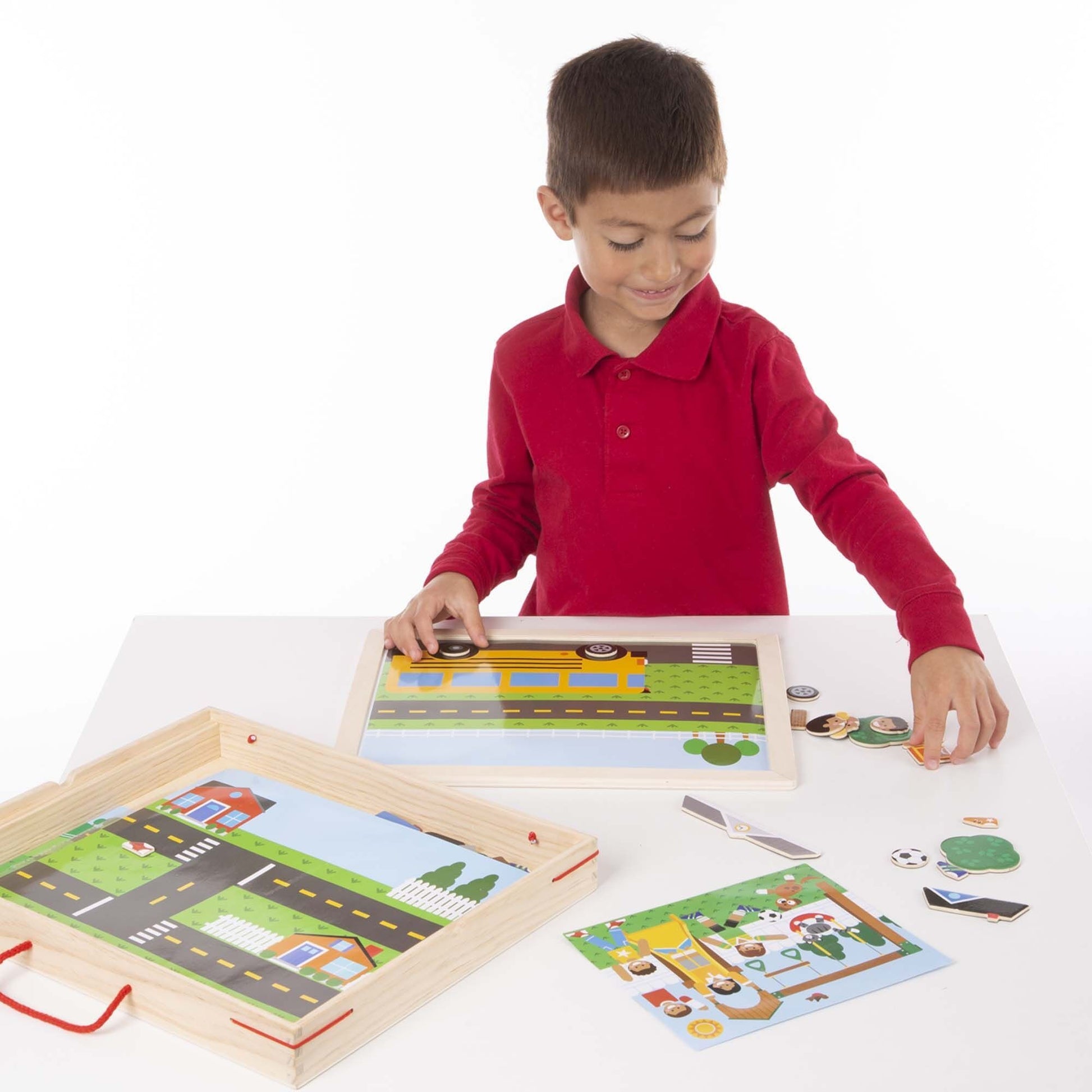 Wooden Magnetic Matching Picture Game Melissa and Doug 