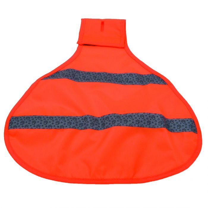 Coastal Reflective Safety Vest Large Neon Orange Dog