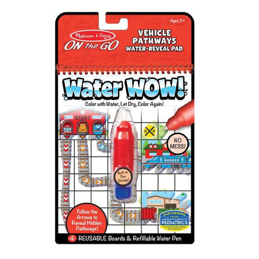Water Wow! Vehicle Pathways Toy Melissa and Doug 