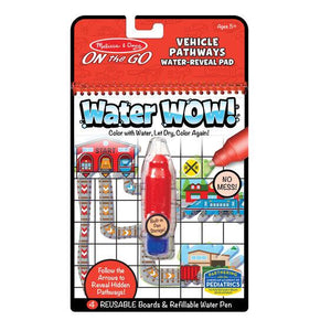 Water Wow! Vehicle Pathways Toy Melissa and Doug 