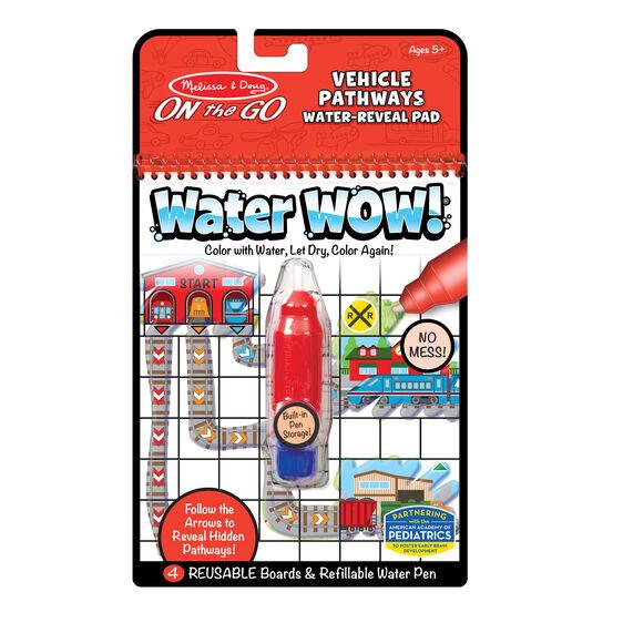 Water Wow! Vehicle Pathways Toy Melissa and Doug 