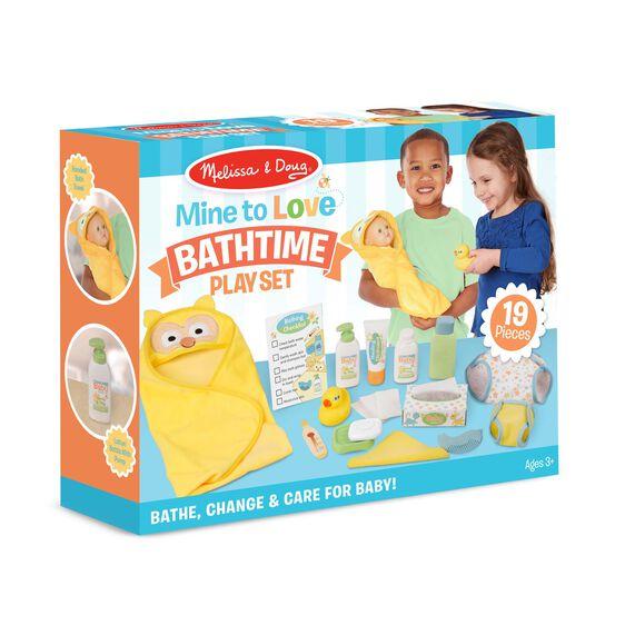 Mine to Love Changing & Bathtime Play Set Toy Melissa and Doug 