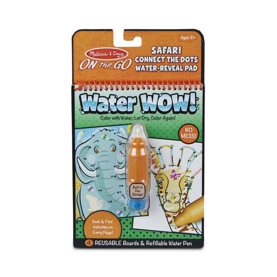 Water Wow! Connect the Dots Safari - On the Go Travel Activity Toy Melissa and Doug 