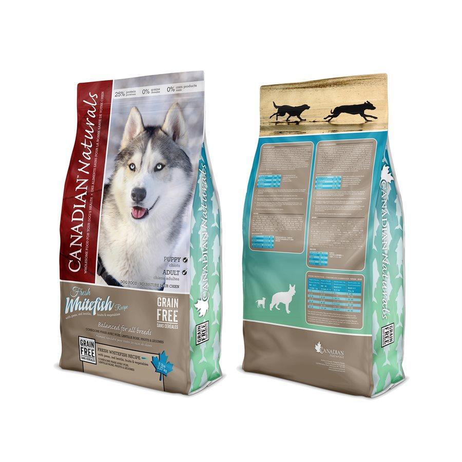 Canadian Naturals Value Series Dog Grain Free Fresh Whitefish 25LB Dog Food Canadian Naturals 