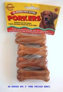 Master best Friend Porkers Pressed Bones Small Dog 1X8PK