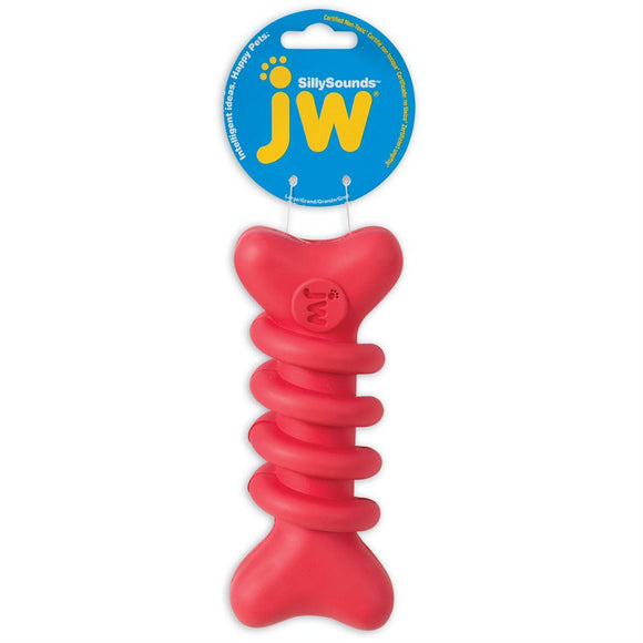 JW Pet SillySounds Spiral Bone Large