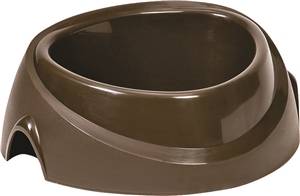 PETMATE 23179 Pet Feeding Bowl, Jumbo, 8 Cups Volume, Pearl Peacock/White
